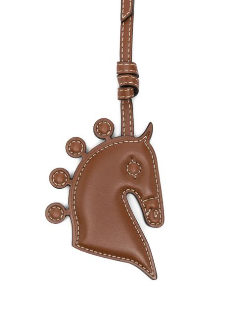 Max Mara horse keyring - Brown