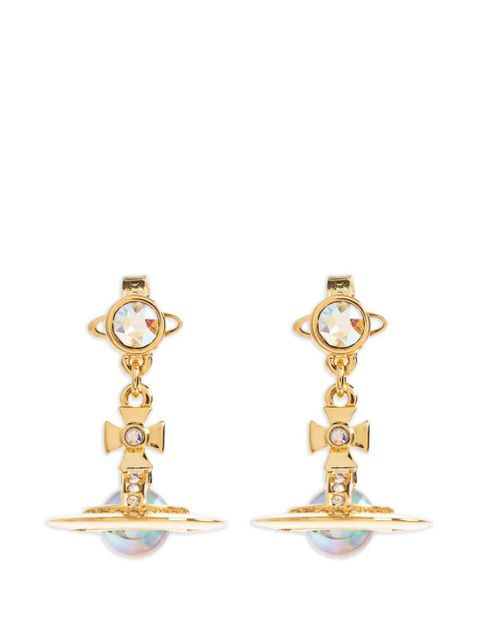 Vivienne Westwood Petite orb drop earrings - Gold - zdjęcie produktu nr 1