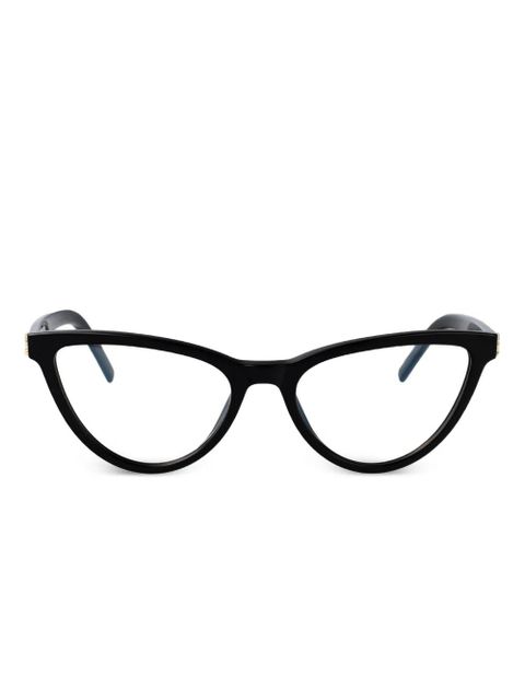 Saint Laurent Eyewear cat-eye frame optical glasses - Black - zdjęcie produktu nr 1