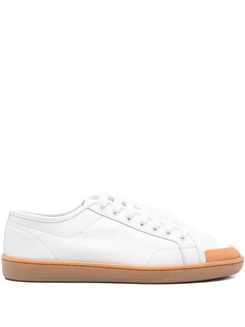 Saint Laurent lace-up toe sneakers - White - zdjęcie produktu nr 1