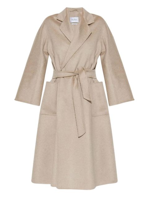 Max Mara Ludmilla belted wrap coat - Neutrals - zdjęcie produktu nr 1