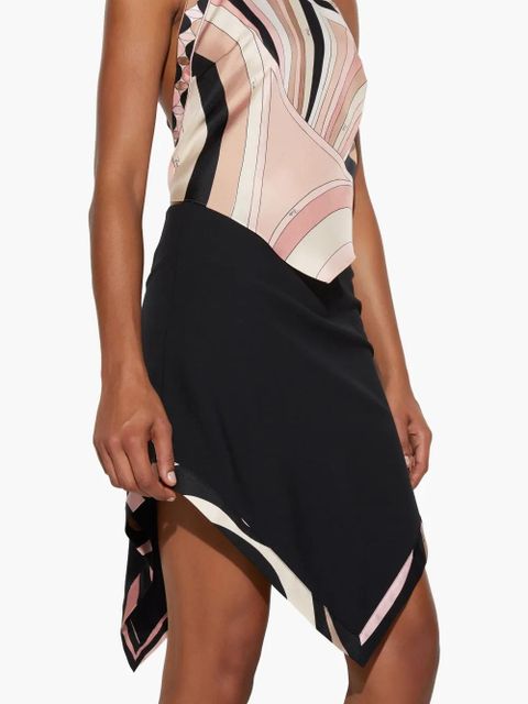 PUCCI triangle mid skirt - Black