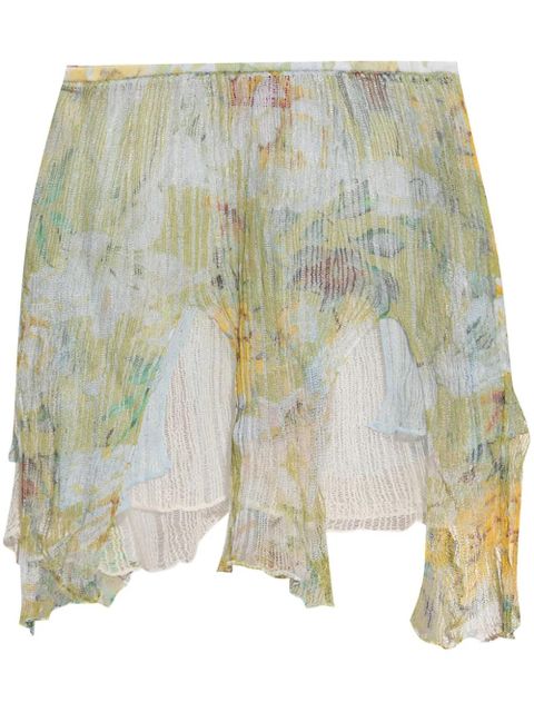 Diesel M-Atreius mini skirt - Green