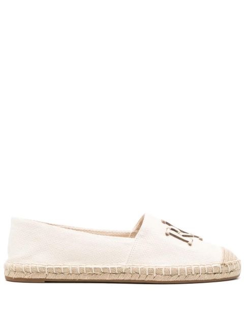 Lauren Ralph Lauren Cameryn logo-plaque espadrilles - Neutrals - zdjęcie produktu nr 1