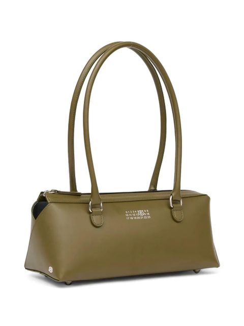 MM6 Maison Margiela mini Bauletto J leather shoulder bag - Green