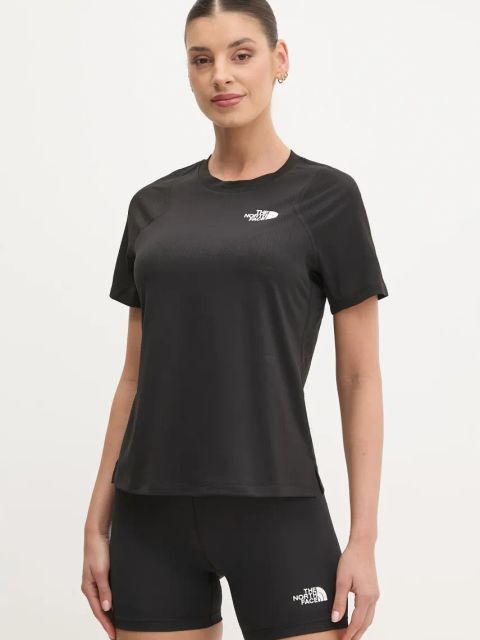 The North Face t-shirt sportowy Lightbright kolor czarny NF0A8BNTJK31