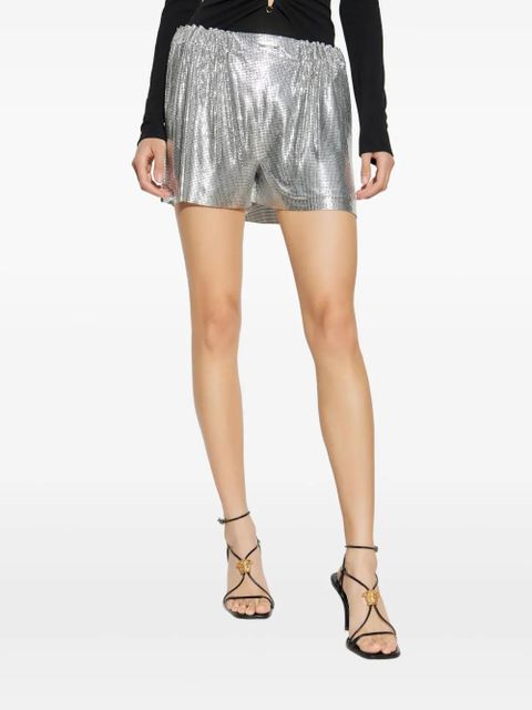 Versace mesh shorts - Silver