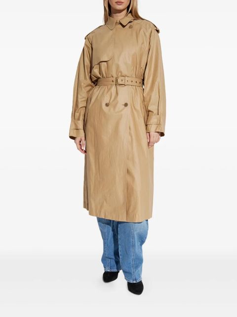 ISABEL MARANT belted trench coat - Neutrals - zdjęcie produktu nr 2