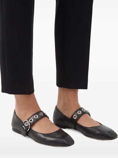 Aeyde Uma ballet flats - Black