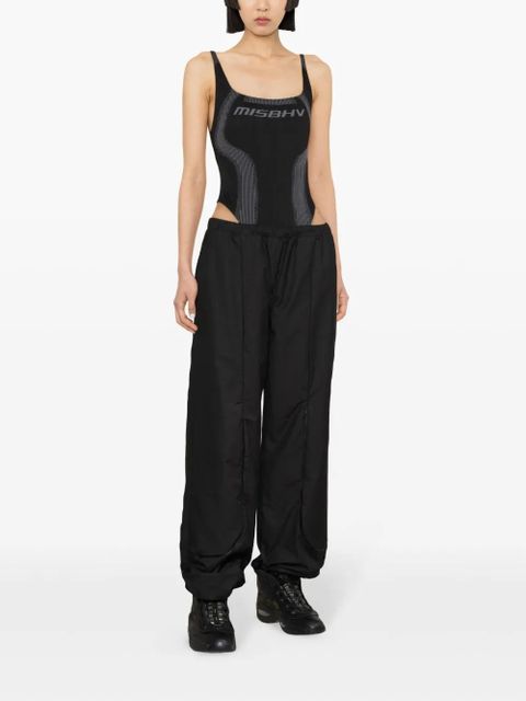 MISBHV logo-embroidered jacquard body - Black - zdjęcie produktu nr 2