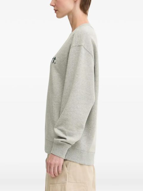 Carhartt WIP logo-embroidered sweatshirt - Grey