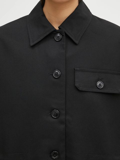 Samsoe Samsoe kurtka Salix kolor czarny przejściowa F24100069