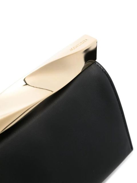 Aquazzura Twist Clutch mini bag - Black