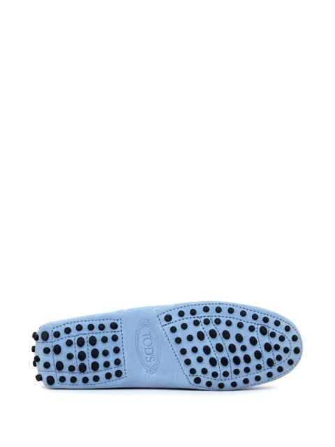 Tod's suede penny loafers - Blue