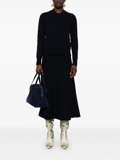 Jil Sander crew-neck sweater - Blue - zdjęcie produktu nr 2