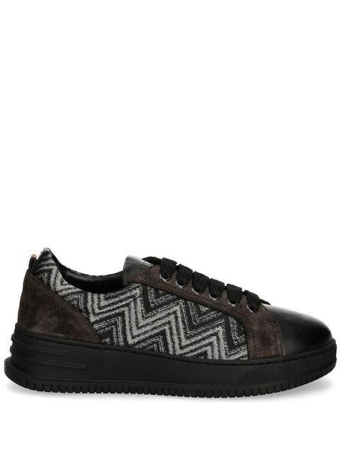 Missoni suede sneakers - Black - zdjęcie produktu nr 1