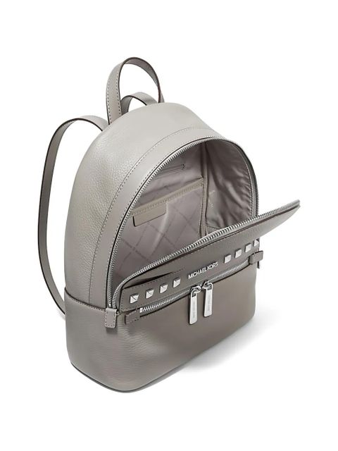 Michael Kors Kenly stud-embellished backpack - Grey