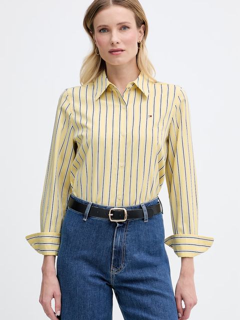 Tommy Hilfiger koszula damska bawełniana - zdjęcie produktu nr 1