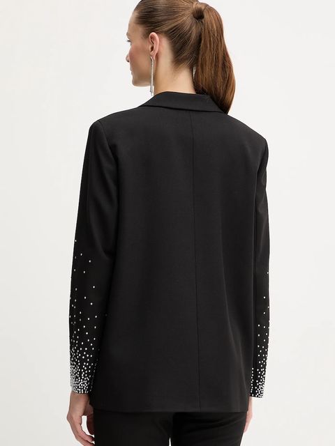 Marella marynarka kolor czarny oversize 2523046152200