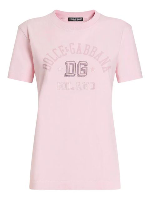 Dolce & Gabbana logo-print T-shirt - Pink - zdjęcie produktu nr 1