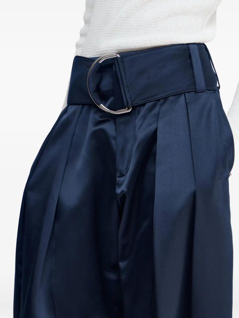 JW Anderson D-ring pleated trousers - Blue