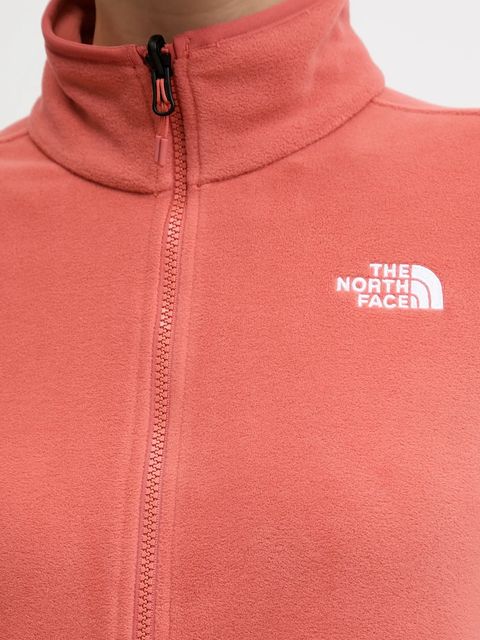 The North Face bluza sportowa damska kolor pomarańczowy gładka NF0A8D2FBOU1