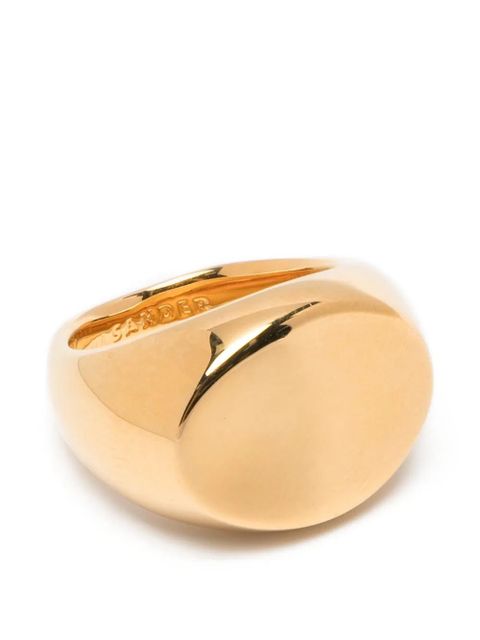 Jil Sander signet ring - Gold - zdjęcie produktu nr 1