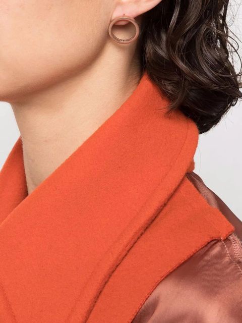 Maison Margiela hammered-effect hoop earring - Gold - zdjęcie produktu nr 2