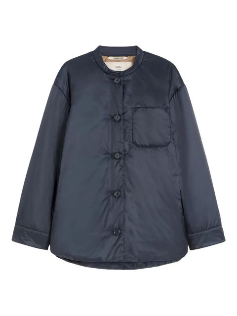 Max Mara quilted button-fastening jacket - Blue - zdjęcie produktu nr 1