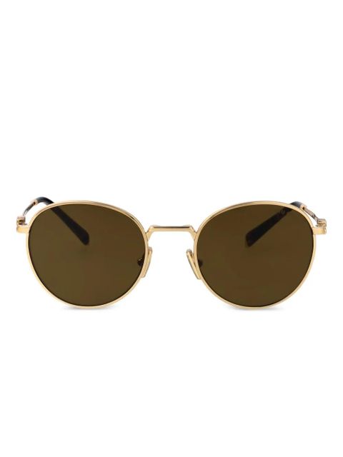 Miu Miu Eyewear round-frame sunglasses - Gold - zdjęcie produktu nr 1