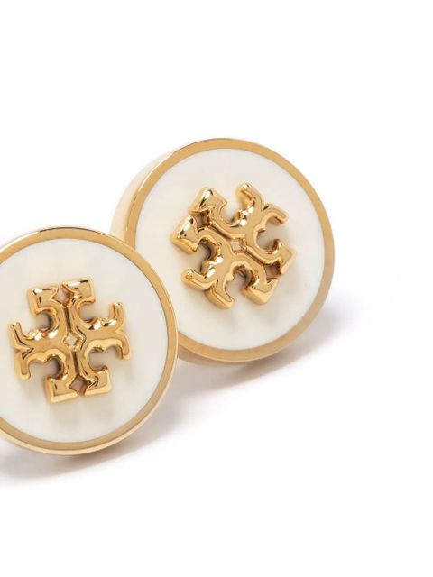 Tory Burch Kira enamel stud earrings - Gold