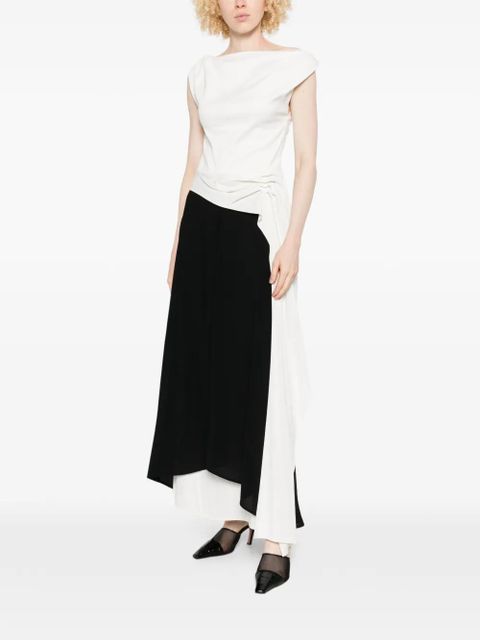 Proenza Schouler Daliah crepe maxi dress - Neutrals - zdjęcie produktu nr 2