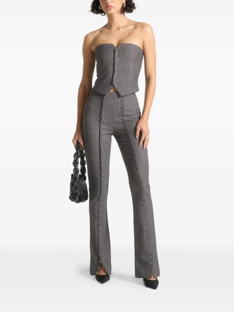 Manière De Voir Lise vest and jacket - Grey