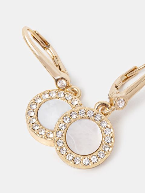 DKNY kolczyki damskie metalowe - zdjęcie produktu nr 1