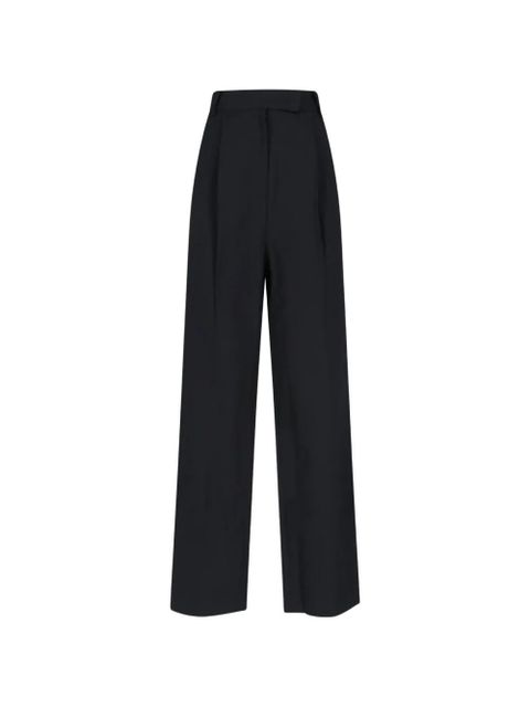 The Frankie Shop Bea pleated trousers - Black - zdjęcie produktu nr 1