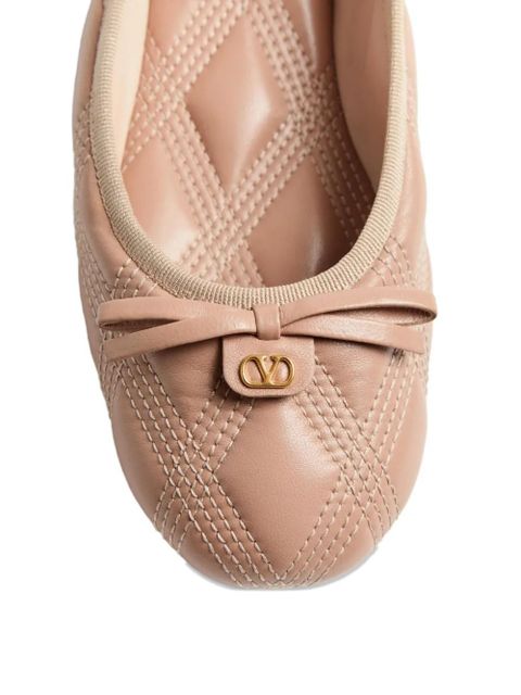 Valentino Garavani Quiltie 67 ballet flats - Pink