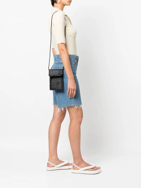 DRAGON DIFFUSION leather phone bag - Black - zdjęcie produktu nr 2