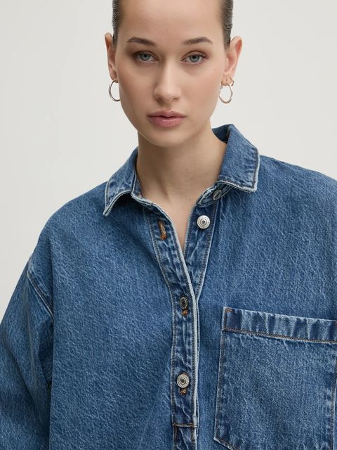 Abercrombie & Fitch sukienka jeansowa