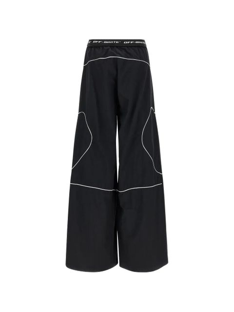 Off-White logoband contrast track pants - Black - zdjęcie produktu nr 2