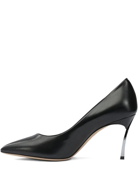 Casadei leather heeled pumps - Black - zdjęcie produktu nr 1