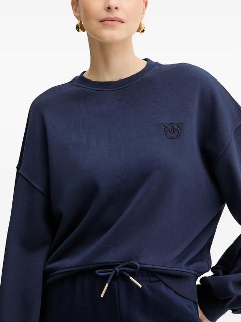 PINKO MALIARDO balloon-sleeve sweatshirt - Purple