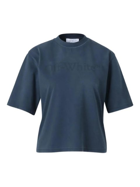 Off-White logo-print T-shirt - Blue - zdjęcie produktu nr 1