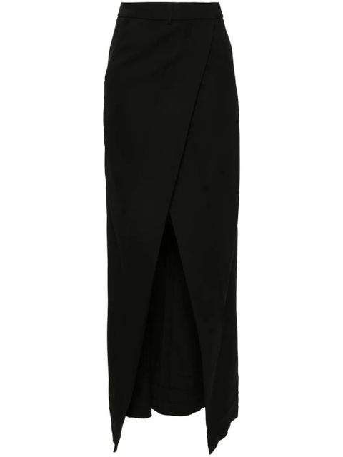 Balenciaga wool midi skirt - Black - zdjęcie produktu nr 1