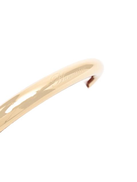 Blumarine mini Ring leather tote bag - Red