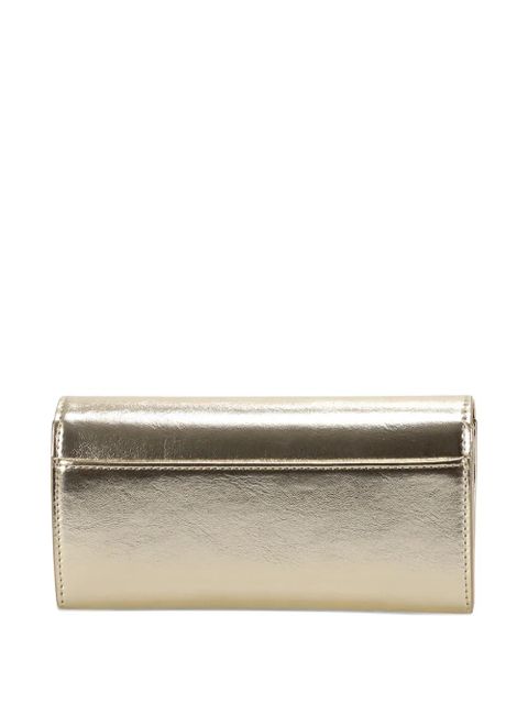TWINSET logo-detail flap wallet - Gold - zdjęcie produktu nr 2