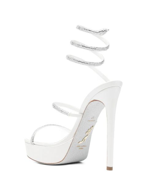 René Caovilla Cleo sandals - White