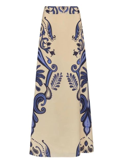 Johanna Ortiz Everywhere paisley maxi skirt - Neutrals - zdjęcie produktu nr 1