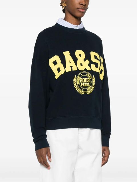 Ba&Sh Benjamin logo-print sweatshirt - Blue