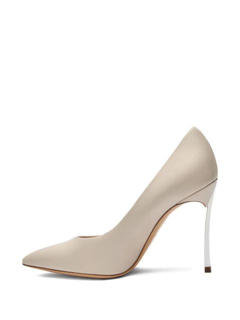 Casadei Blade pointed-toe heeled pumps - Neutrals