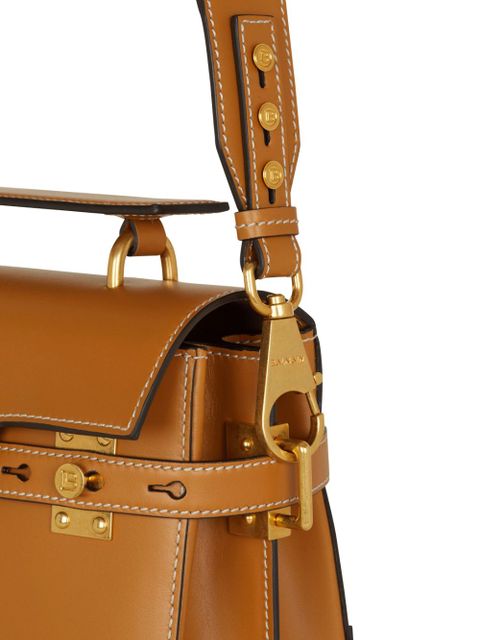 Balmain B-Buzz 23 tote bag - Brown